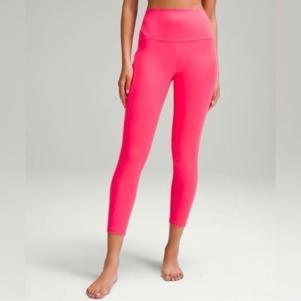 Lululemon Align 25” High Rise Legging Pants in Lip Gloss-size 6
